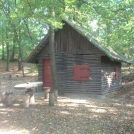 Burgwallhütte am Nordrand des Walls