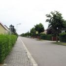 Die Lindenstraße - Blick Richtung Riesaer Straße